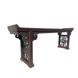 107.1 in. Solid Wood Console Table