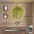 Green 3D Wall Decor with Remote-Controlled LED Lights-105373516
