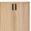 Meuble-lavabo double 72 po ARIEL Kelly avec comptoir en quartz de Carrare-99405158