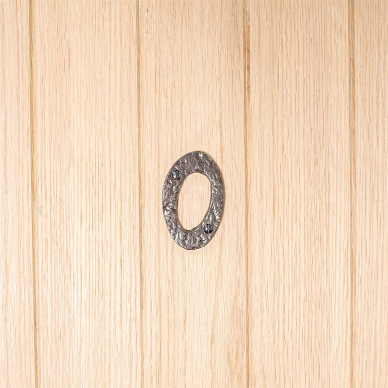 7.8cm H Iron House Number