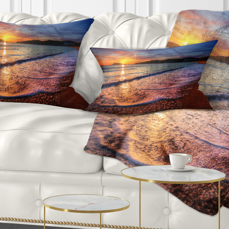 Oreiller en mousse de mer à un magnifique coussin lombaire coucher