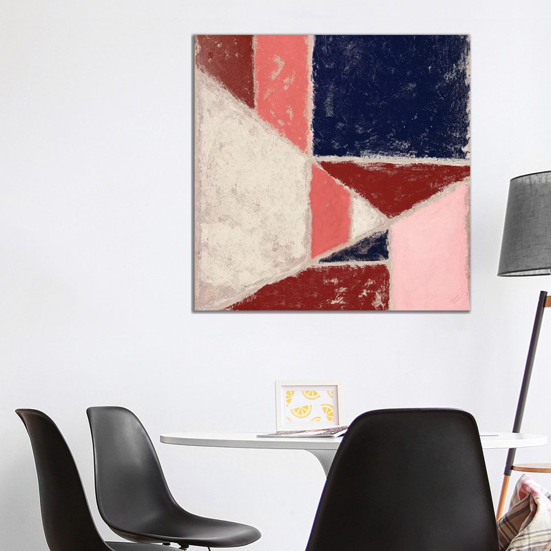 Lemon Rose Play II by Michael Marcon - Wrapped Canvas Painting, 93.98 cm H x 93.98 cm W x 1.91 cm D