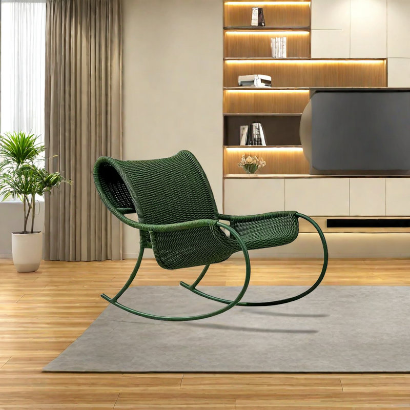 Chaise berçante en métal Casual Chair