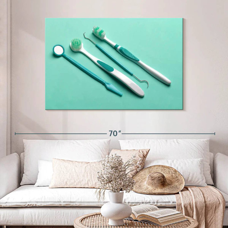 Outils hygiéniques dentaires Alcaraz Green, H 32 po x l 48 po