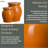Gaven Ceramic Accent Stool