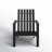 Glascock Acacia Outdoor Lounge Chair-1937156428