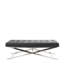 Banc en cuir véritable Branislav-87689789