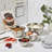 Prep And Tools Stainless Steel 4 Piece Nested Mixing Bowl Set