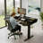 Momoyo Adjustable Height Desk with Drawers-1578207757