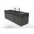 Nile 60" Wall-Mounted Single Bathroom Vanity Set-82347518-61447977-61447975