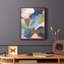 «Soft Indigo Atmosphere II», reproduction encadrée - bois massif-1181179648-1181179774