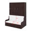 Grand lit escamotable avec coussin-341026597-458159748