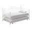 Lit de jour avec couchette en métal-38050256-38050257