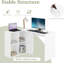 Osgar L-Shaped Writing Desk