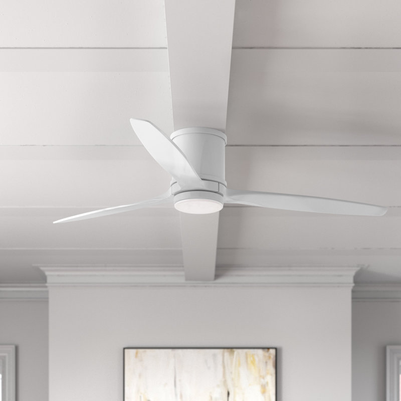 Montego 52'' Ceiling Fan with LED Lights, White