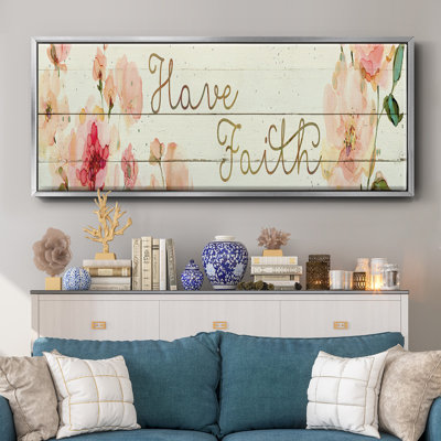 Have Faith- Framed Canvas