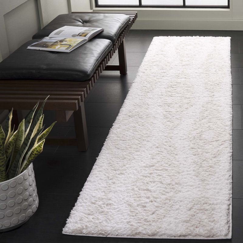 Rumi Shag Performance Geometric Rug, Runner 2'2" x 8'