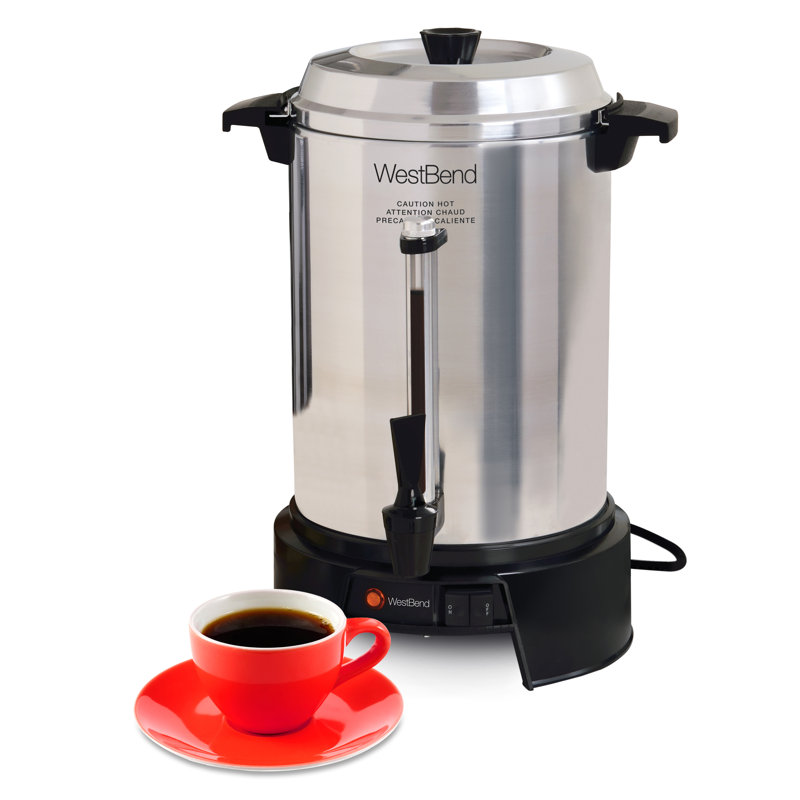 Urne commerciale en aluminium 55 tasses West Bend