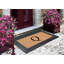 Paillasson d'extérieur robuste monogrammé 24 X 39-70051383