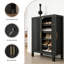 Range-chaussures en bois avec tablettes réglables-1061873169