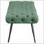 Banc rembourré et capitonné-12366774