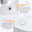  12.6 in. Corner Wall-Hung Bathroom Sink in White with Overflow