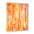 Toile avec cadre photo doré
