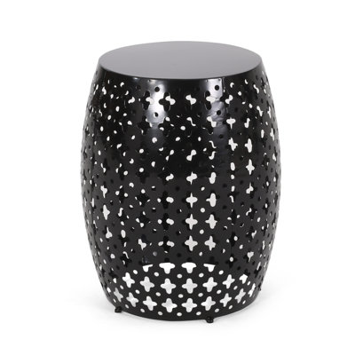 Patio Table Outdoor Metal End Table - Large