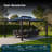 Santa Monica Aluminum Patio Gazebo-93776342