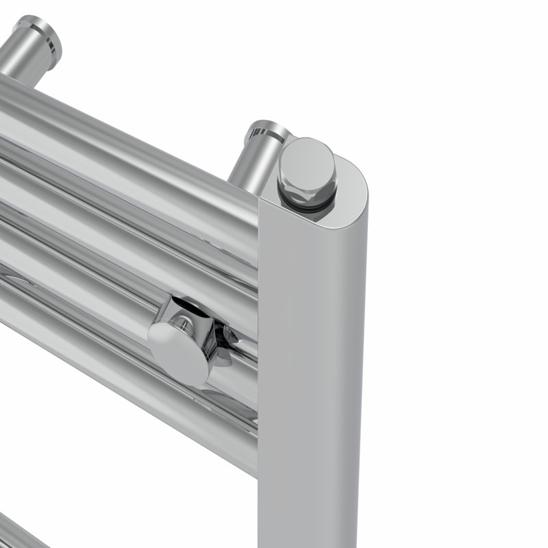 Straight Towel Rail Heated Towel Rails, Chrome, 160cm H x 60cm W x 3cm D
