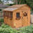 8 ft. W x 12 ft. D Cedar Wood Sunshed Garden Shed