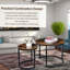 Ensemble de 2 tables gigognes Prentess