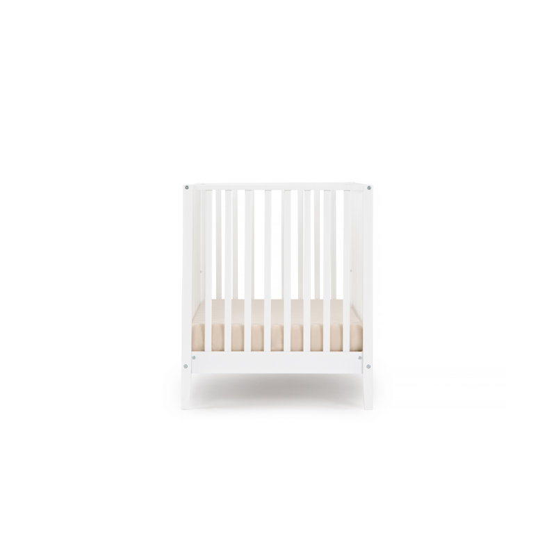 Lala 3 -in-1 Convertible Crib, White