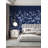 Non-Pasted Floral Wall Mural