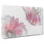 Two Spring Flowers In Pink In Abstract - Wrapped Canvas Print-55303759