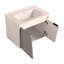 Meuble-lavabo mural 28 po avec lavabo pour petite salle de bain 28 po