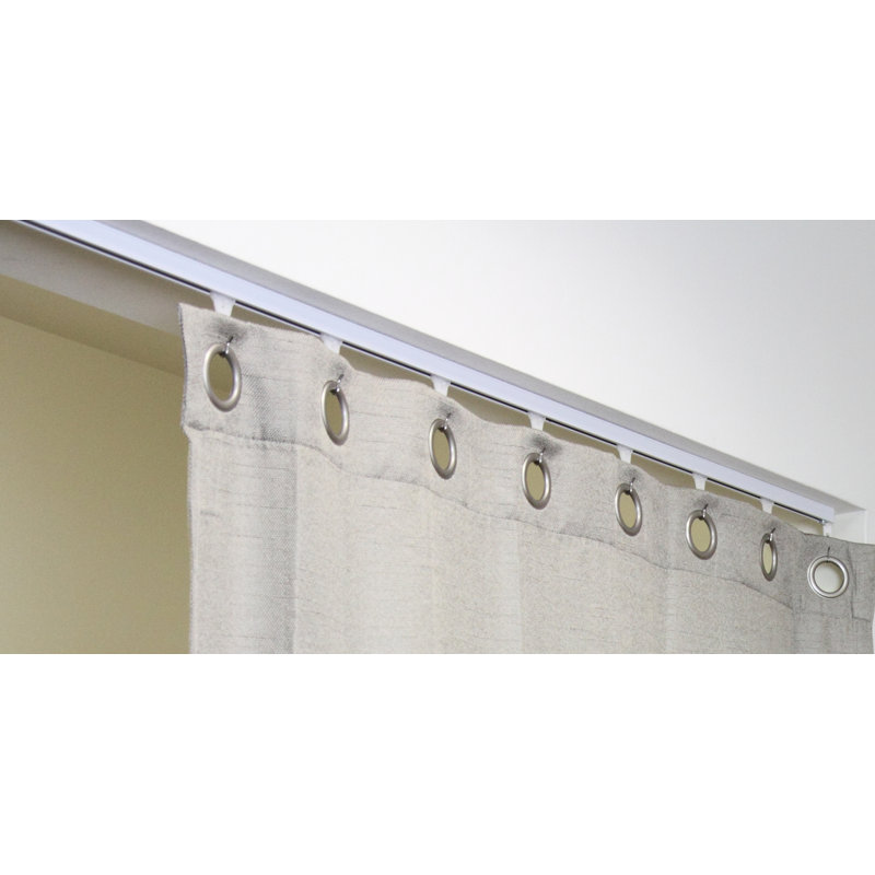 Rail / tringle à rideau blanc Sealcove, H 2,5 po x l 96 po x P 1,13 po