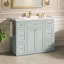 Meuble-lavabo de salle de bain autoportant 48 po avec porte latérale réversible Nautical-132922130