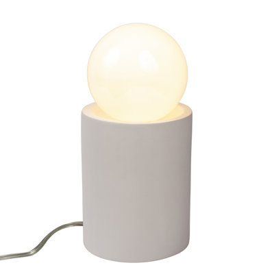 Rachid Ceramic Torchiere Lamp