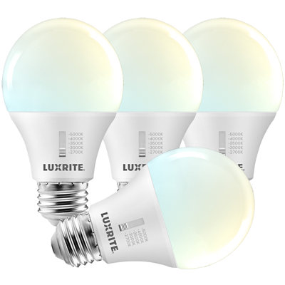 Ampoule DEL à intensité variable équivalente A19 E26 / moyenne (standard)