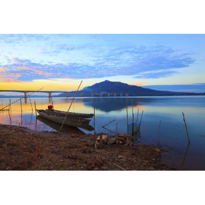 Mekong River by Naypong - Wrapped Canvas Print