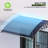 39" x 35.5" Window Awning Door Canopy Spliced Anti-UV Front Door Cover Outdoor Rain Snow Protection-70268823