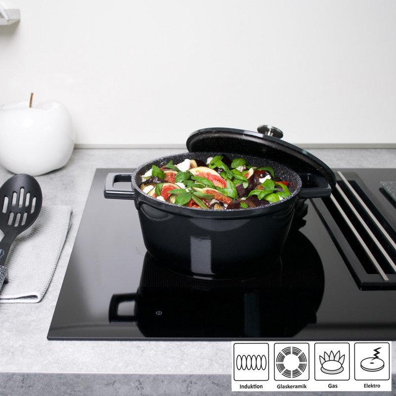 Stoneline 2.6L Aluminum Round Dutch Oven