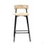 Ensemble de 2 tabourets de comptoir, tabourets de bar en corde de papier tissés à la main Boho-2069226998