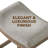 ROME + OAK Parker Backless Counter Stool, Walnut with Grey Upholstery-1964360067