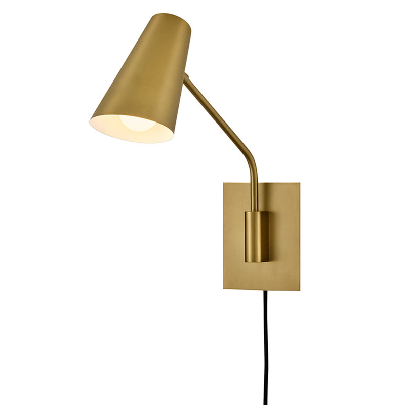 Hinkley Bray Sconce, Lacquered Brass