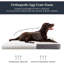 Lit orthopédique pour animaux en coton ToccoLeggero-95998551-95998550