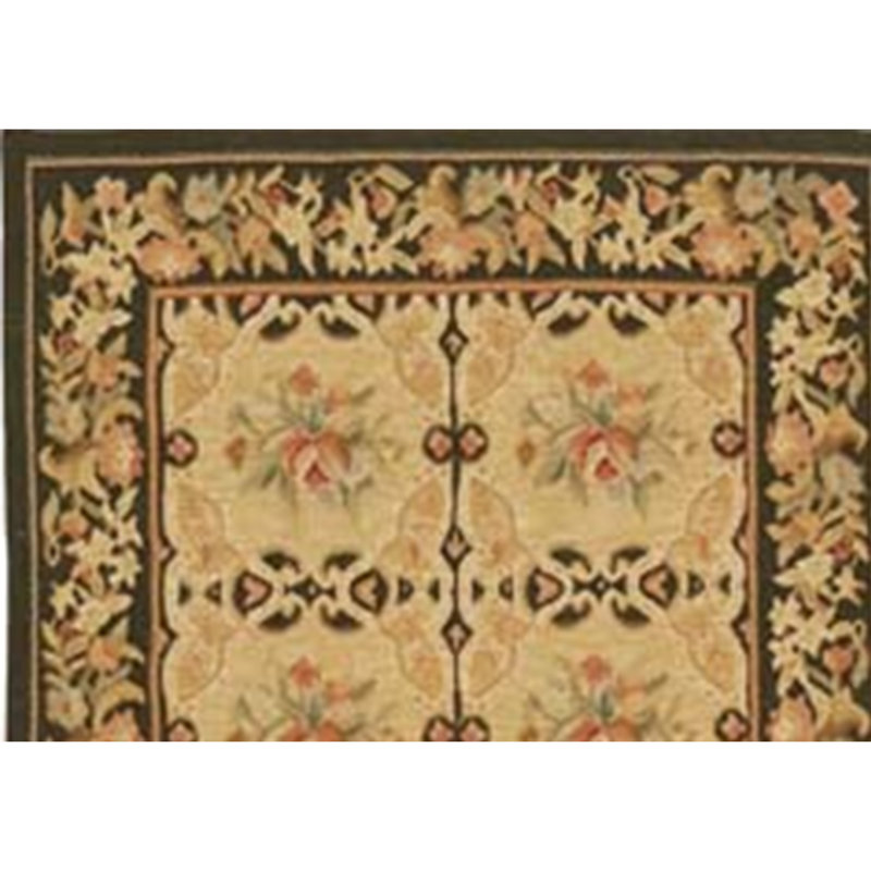 Wool Oriental Area Rug, Runner 2'6" x 12'