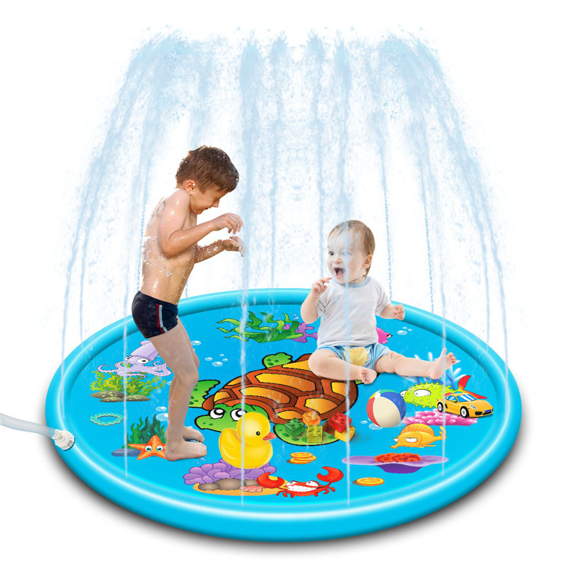 Tapis de jeu extérieur et jouets gonflables