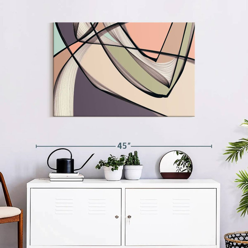 Avery Mid Century Modern Abstract III